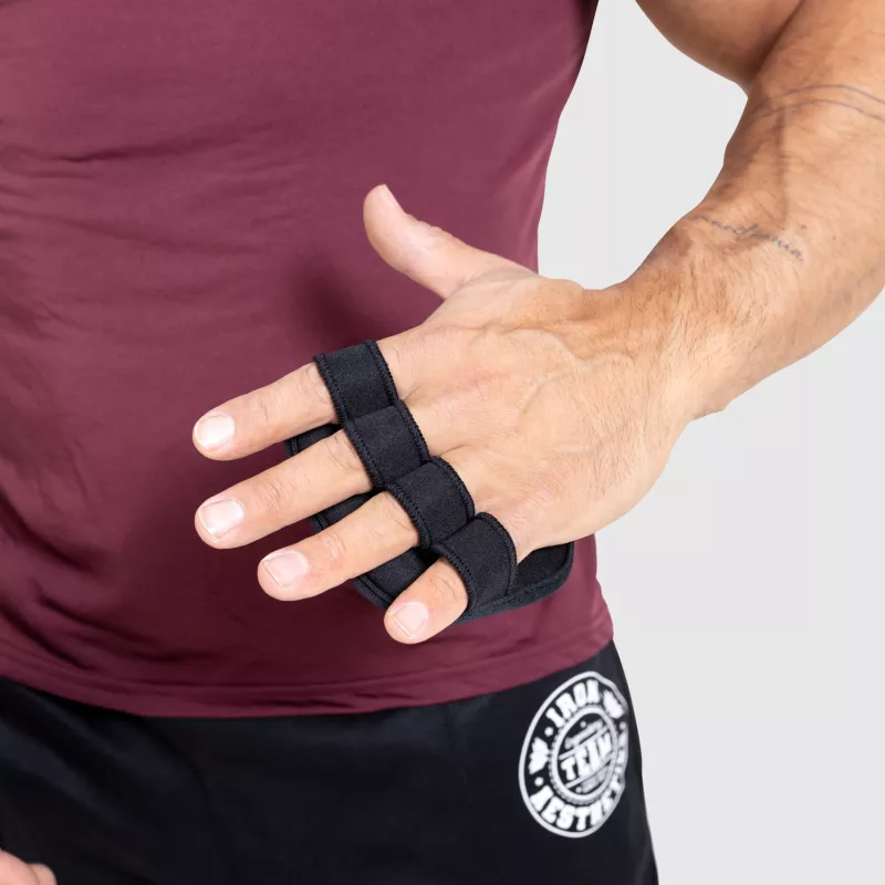 Palmare fitness Grips pentru mâini Aesthetics, negre-3