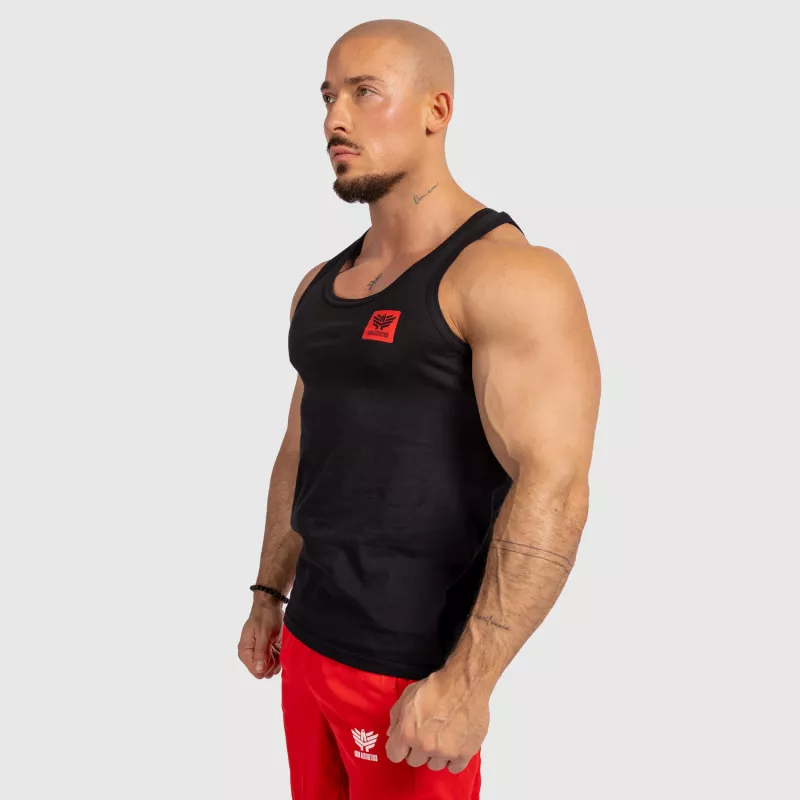 Maiou fitness pentru bărbați Iron Aesthetics Control, negru-4