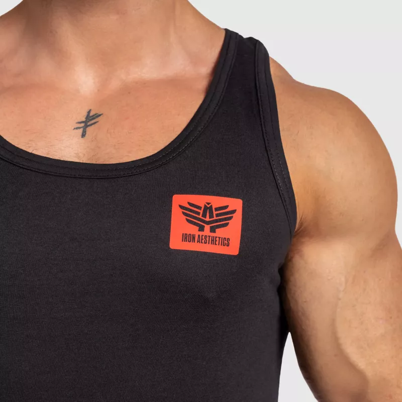 Maiou fitness pentru bărbați Iron Aesthetics Control, negru-7