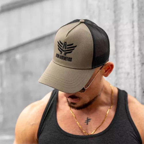 Șapcă pentru bărbați Iron Aesthetics Boost, green/black