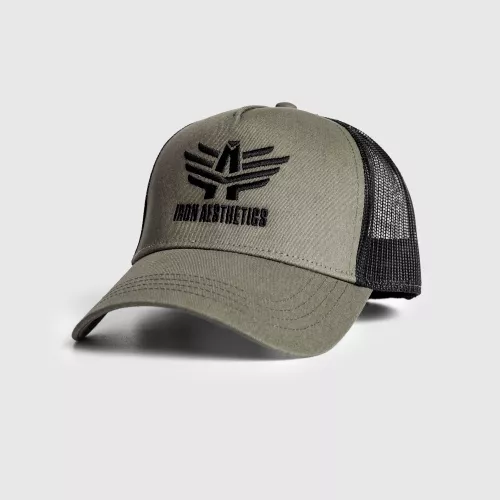 Șapcă pentru bărbați Iron Aesthetics Boost, green/black