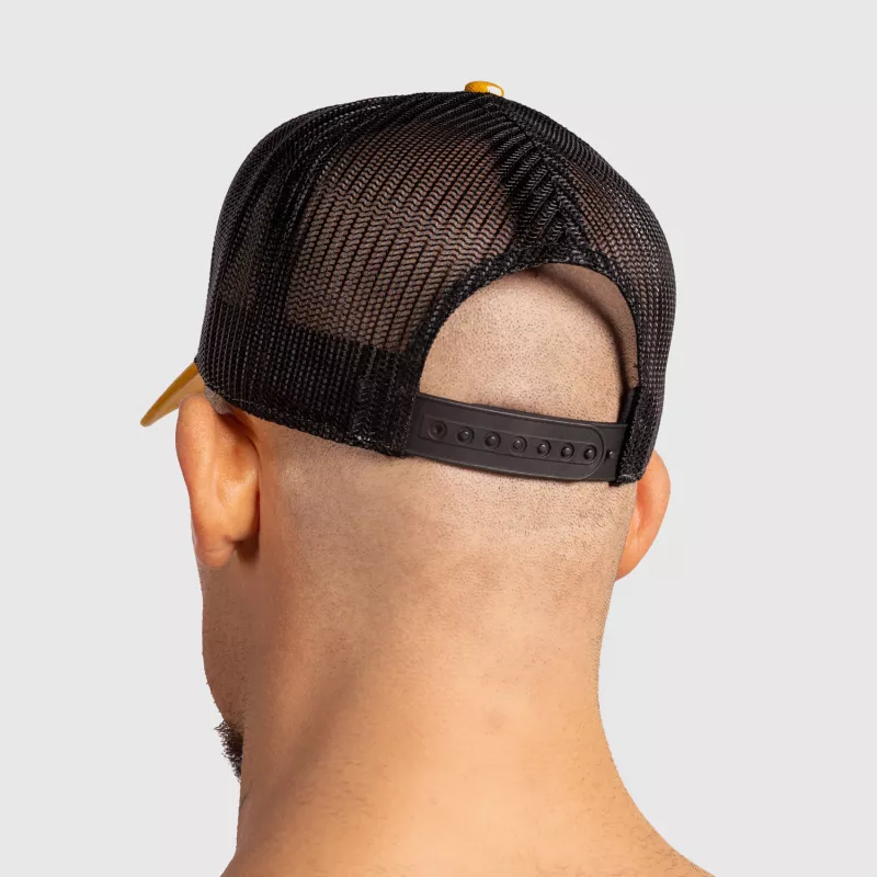 Șapcă pentru bărbați Iron Aesthetics Boost, mustard/black-5