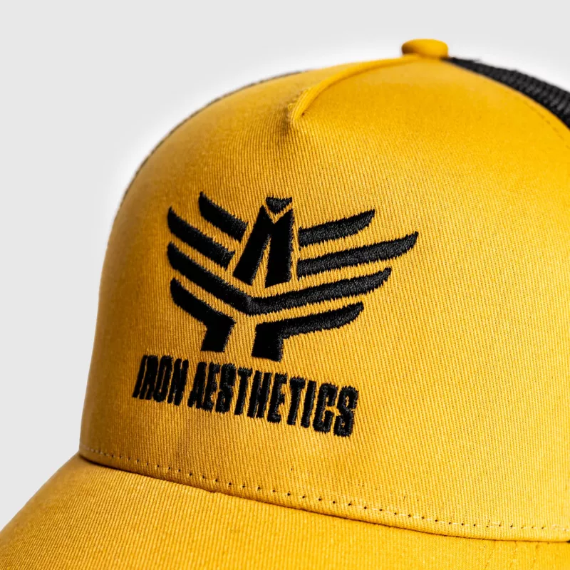Șapcă pentru bărbați Iron Aesthetics Boost, mustard/black-7