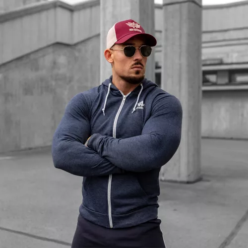 Șapca pentru bărbați Iron Aesthetics Boost, burgundy/stone