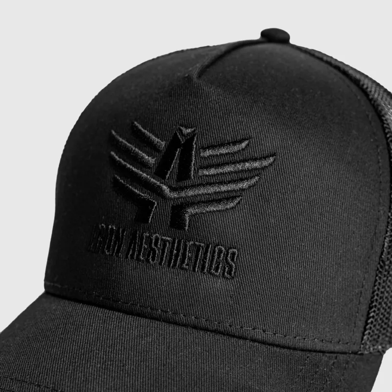 Șapca pentru bărbați Iron Aesthetics Boost, black/black-9