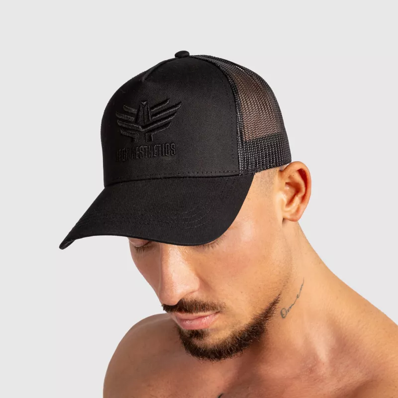 Șapca pentru bărbați Iron Aesthetics Boost, black/black-6