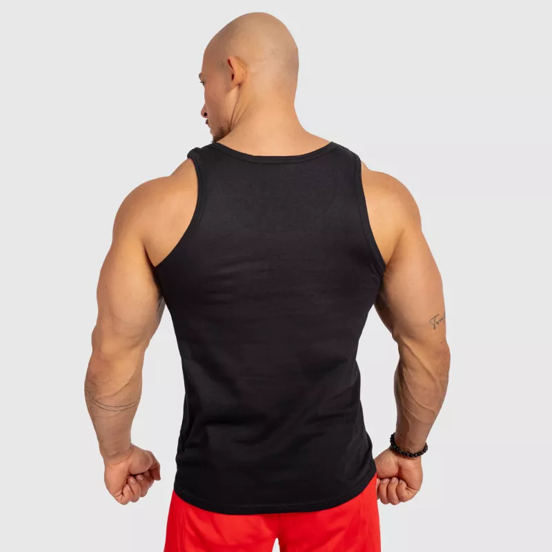 Maiou fitness pentru bărbați Iron Aesthetics Control, negru-5
