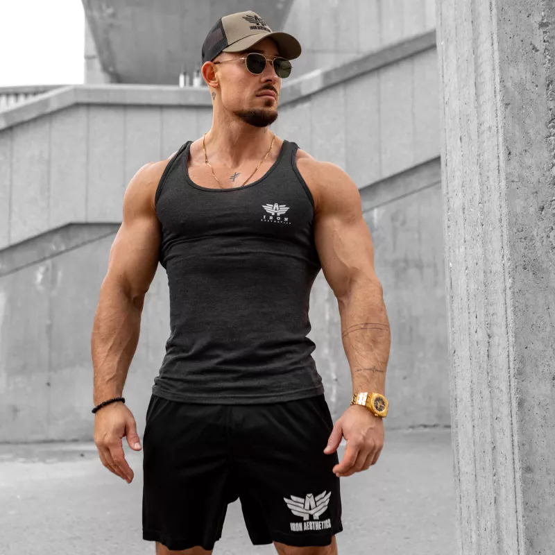 Pantaloni scurți funcționali Iron Aesthetics Classic, negri-6