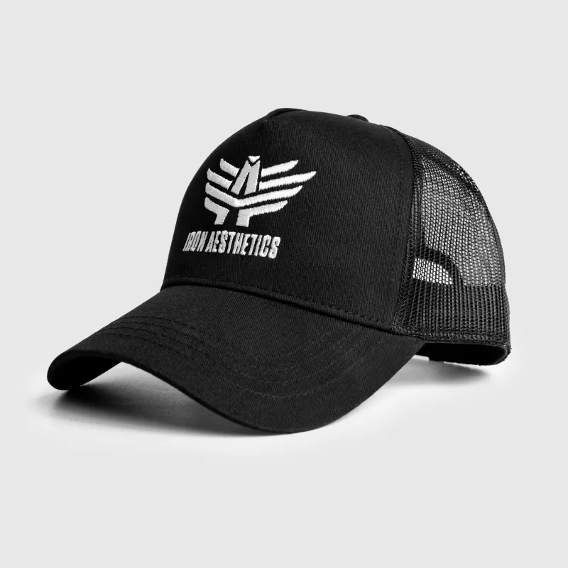 Șapcă pentru bărbați Iron Aesthetics Boost, black/white-1