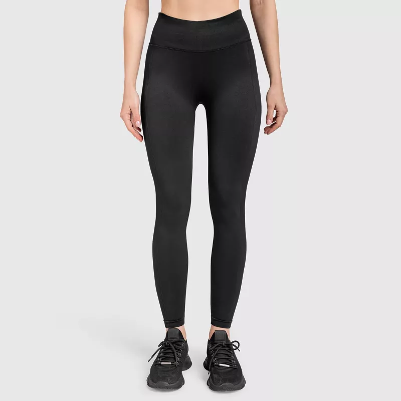 Set fitness fără cusături Iron Aesthetics Seamless Butt, negru-4