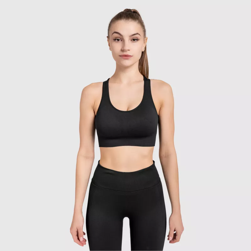 Colanți fără cusături Iron Aesthetics Seamless Butt, negri-13