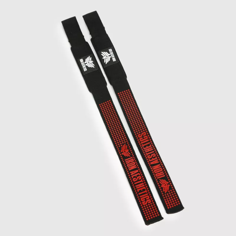 Curele cu strat anti-aderent Iron Aesthetics Grip, negre-1