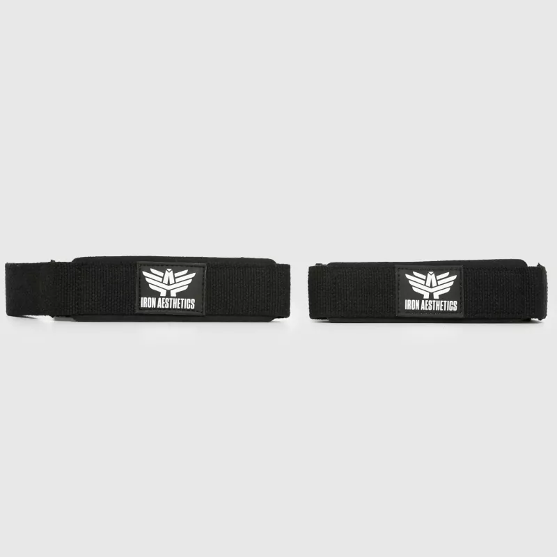 Curele cu strat anti-aderent Iron Aesthetics Grip, negre-5