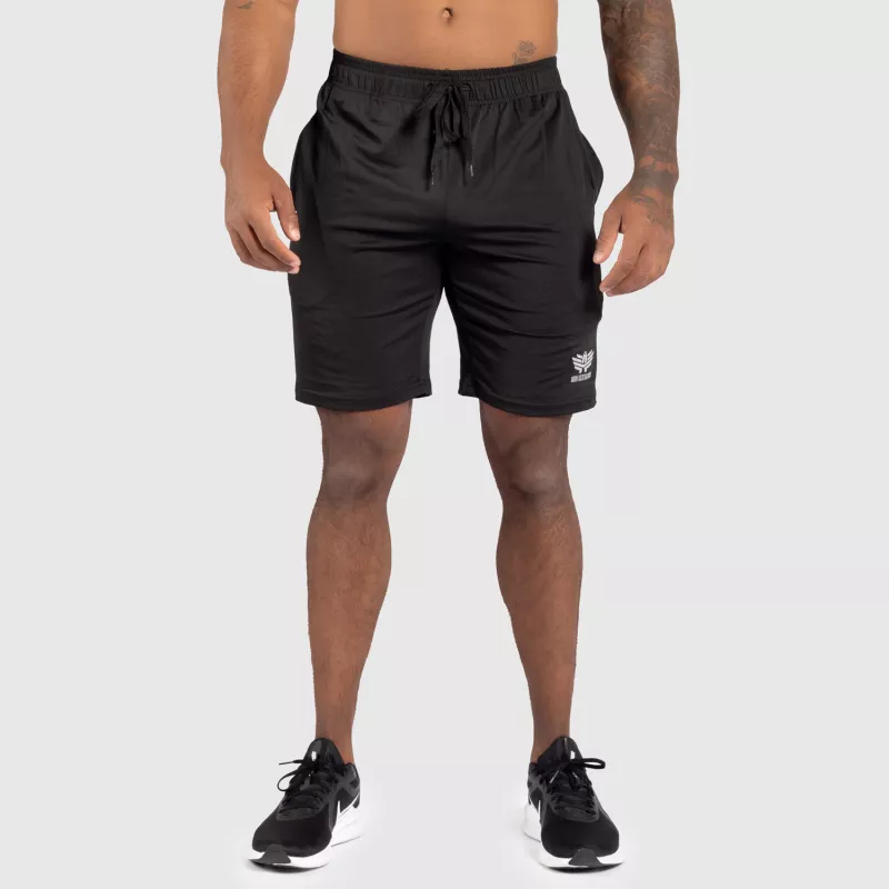Șorturi funcționale Iron Aesthetics Reflective, negre-3