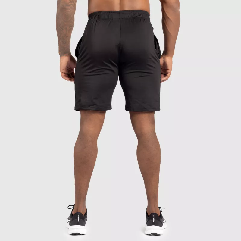 Șorturi funcționale Iron Aesthetics Reflective, negre-5
