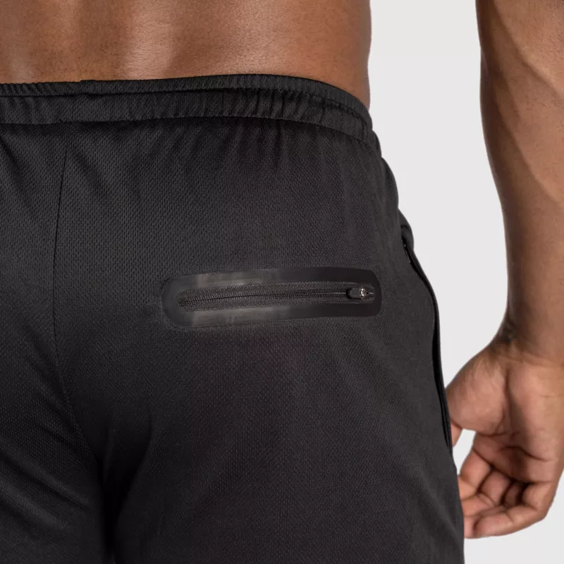 Șorturi Iron Aesthetics Stretch 2in1, negre-10