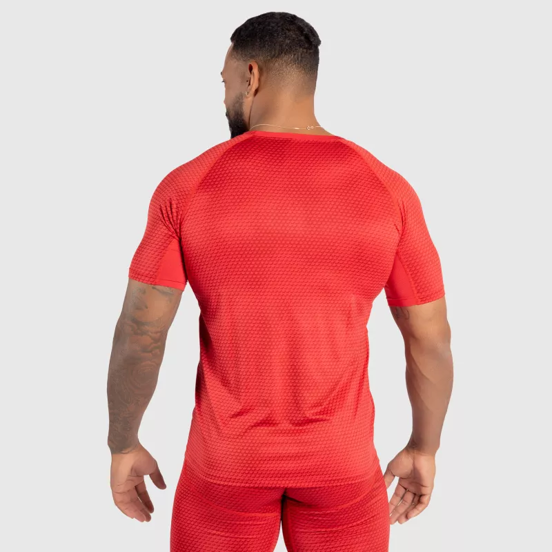 Tricou funcțional Iron Aesthetics Evolution, roșu-5