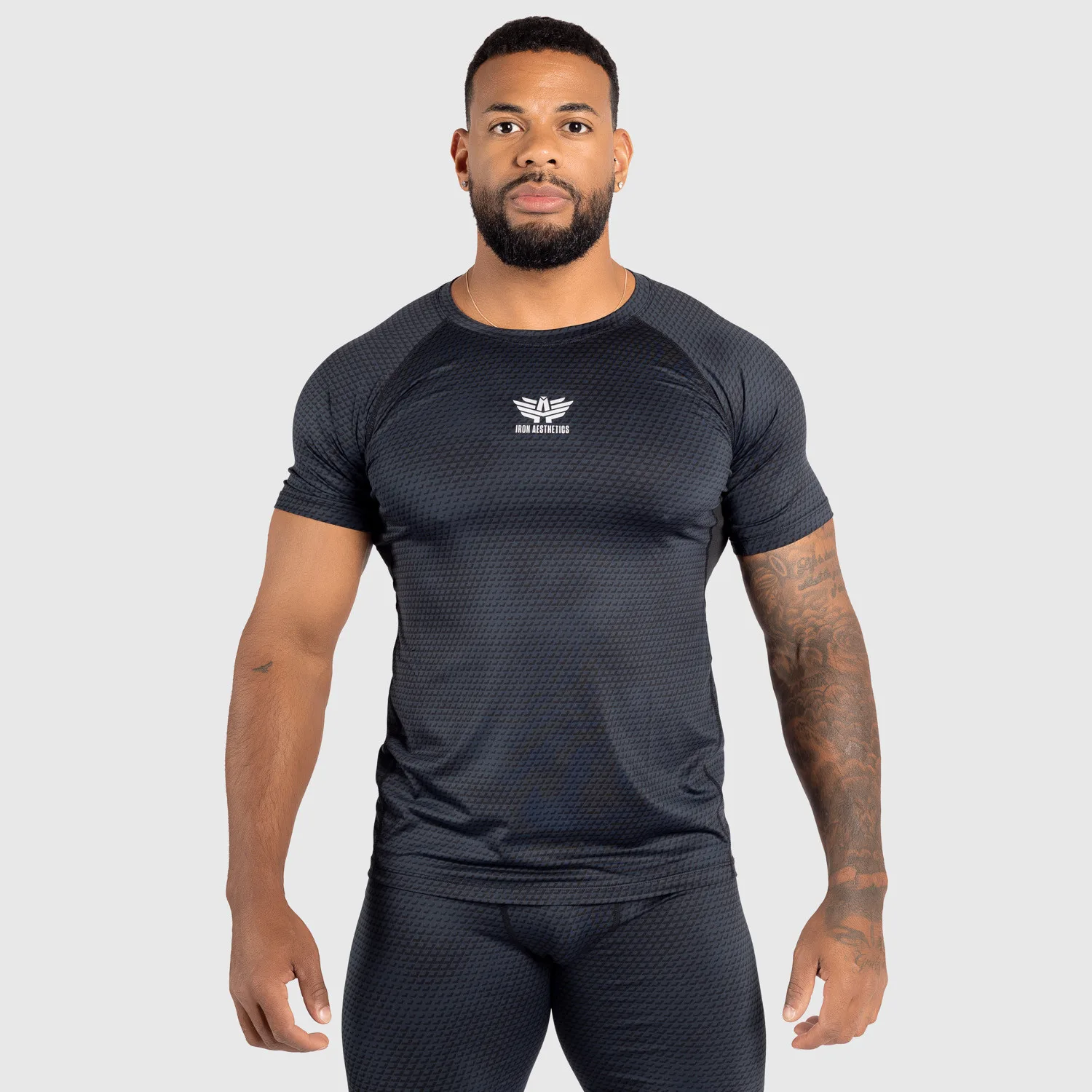 Tricou funcțional Iron Aesthetics Evolution, negru-1