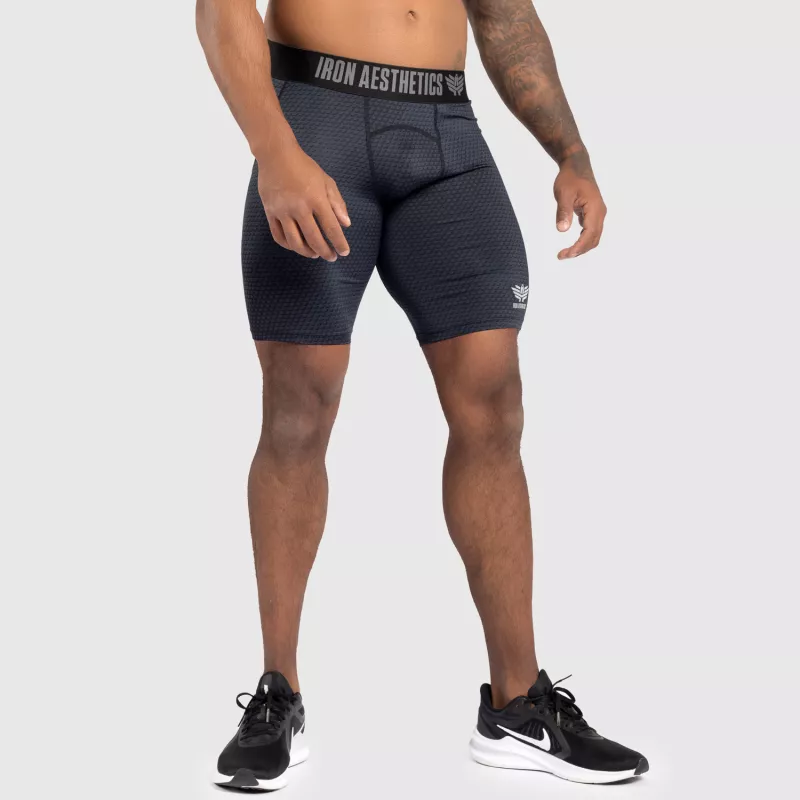 Șorturi funcționale Iron Aesthetics Evolution, negre-4