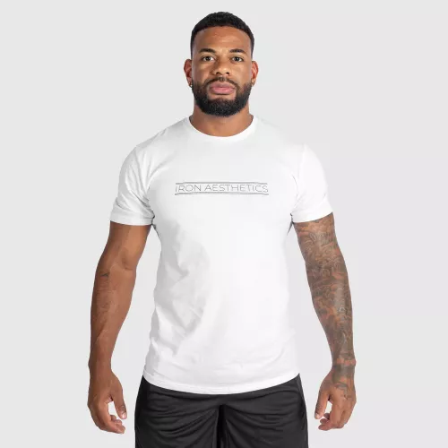 Tricou fitness pentru bărbați Glam, alb