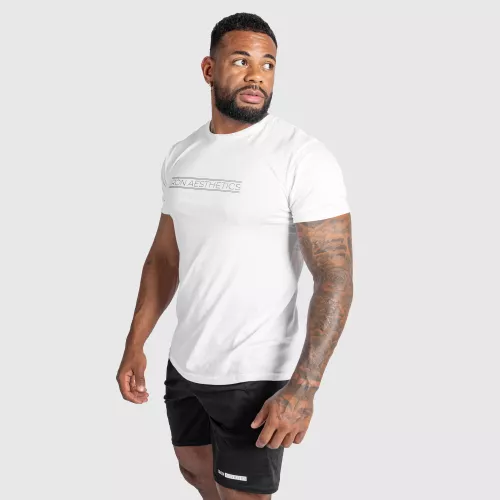 Tricou fitness pentru bărbați Glam, alb