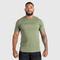 Tricou fitness pentru bărbați Iron Aesthetics Glam, verde armată