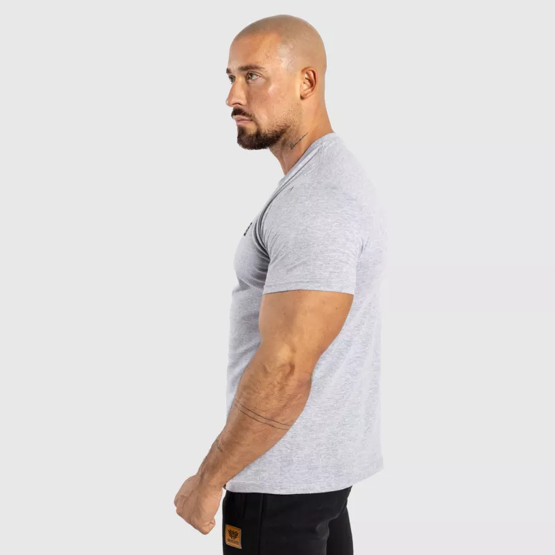 Tricou sport pentru bărbați Iron Aesthetics Shadow, gri-5