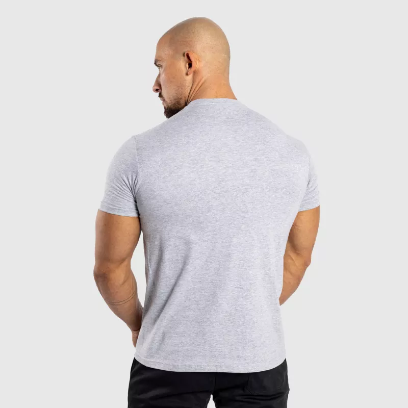 Tricou sport pentru bărbați Iron Aesthetics Shadow, gri-4