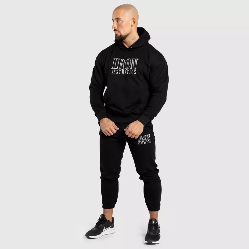 Hanorac pentru bărbați Iron Aesthetics Swaggie, negru-12