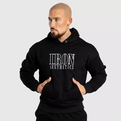 Hanorac pentru bărbați Iron Aesthetics Swaggie, negru