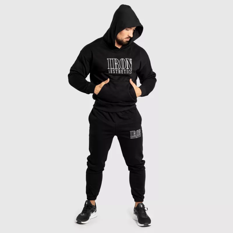 Hanorac pentru bărbați Iron Aesthetics Swaggie, negru-11