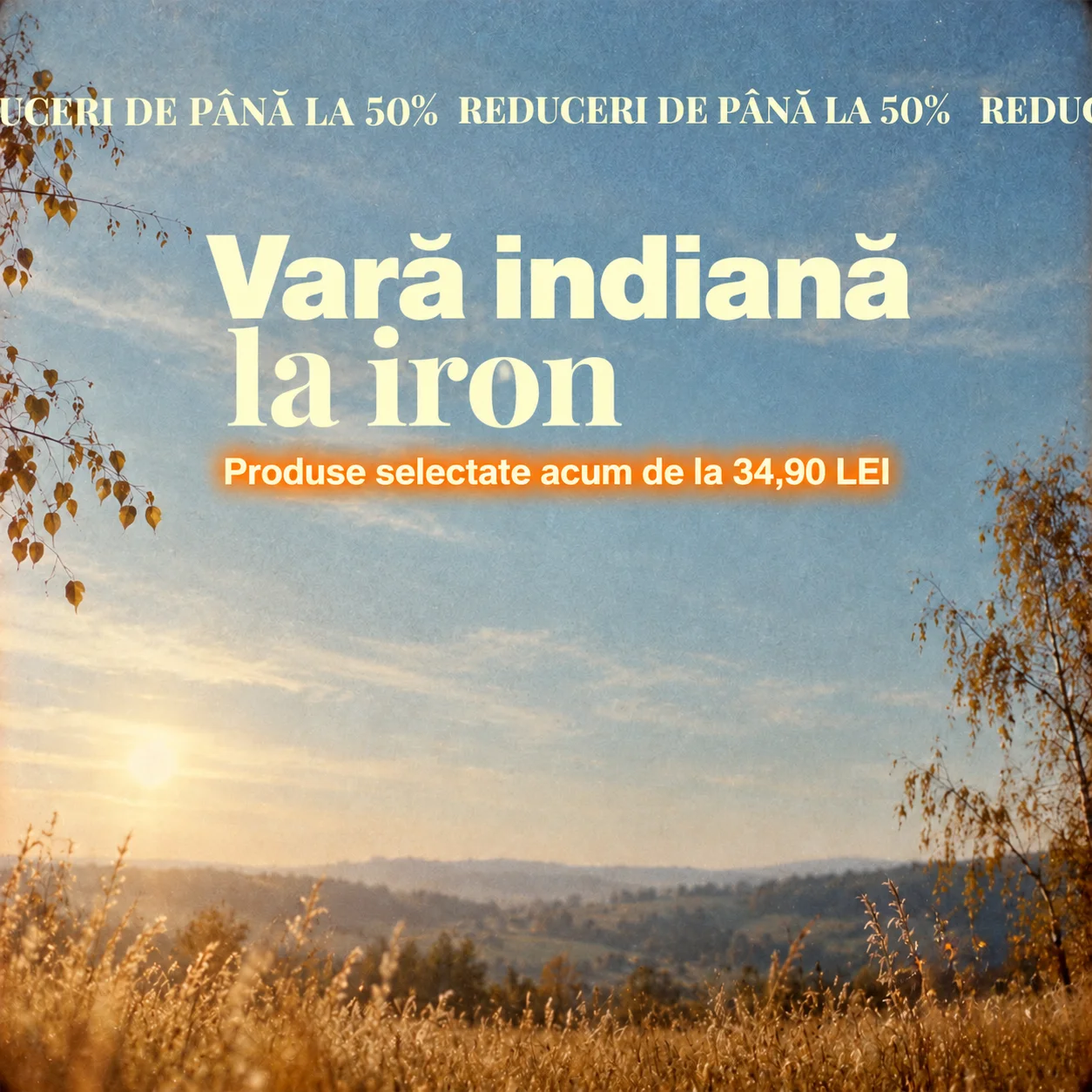 VARA INDIANĂ, PREȚURI MAI BUNE!