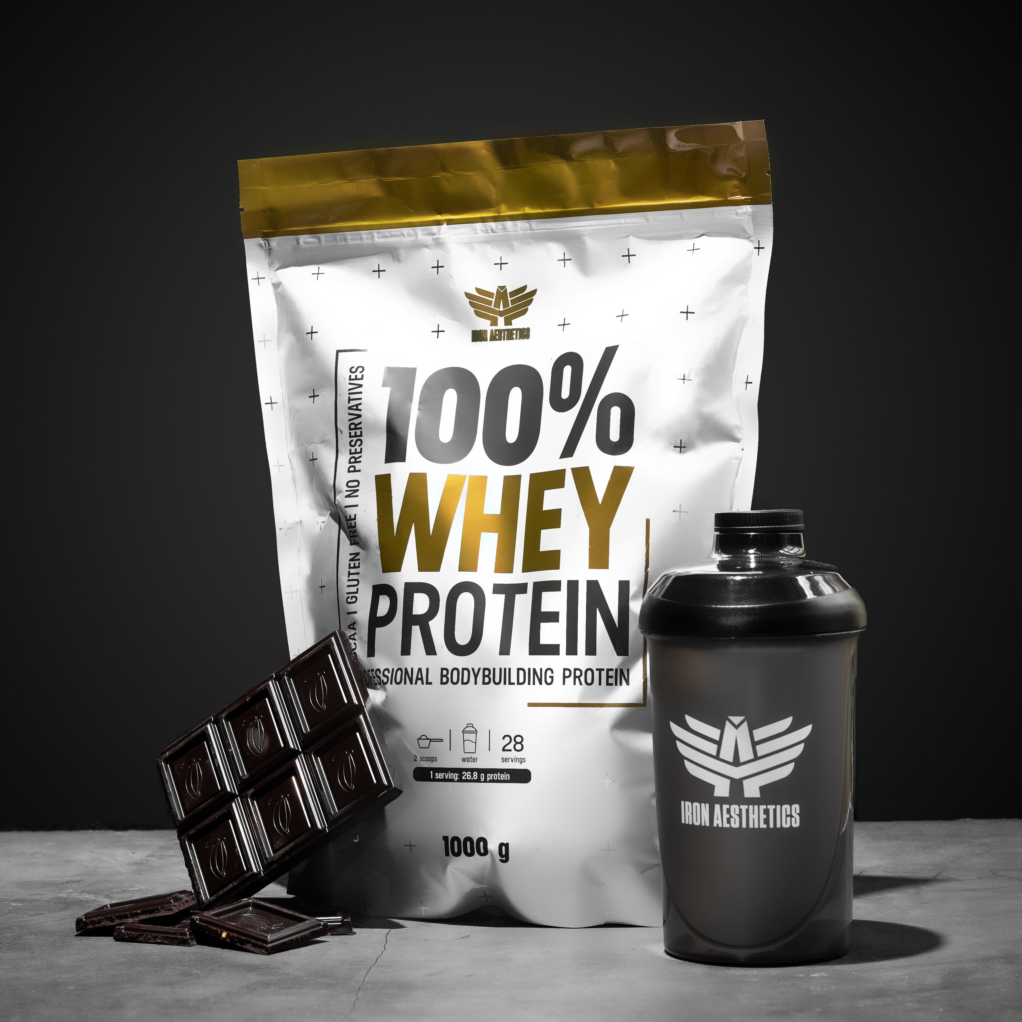 Proteina 100% Whey - Iron Aesthetics